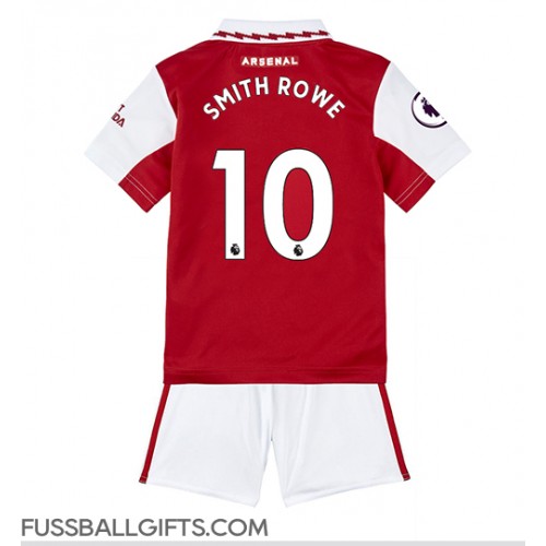 Arsenal Emile Smith Rowe #10 Fußballbekleidung Heimtrikot Kinder 2022-23 Kurzarm (+ kurze hosen)